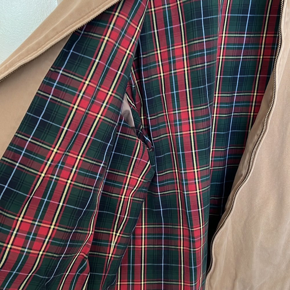 Polo Ralph Lauren original plaid lined cotton bomber jacket - Picture 4 of 8